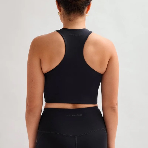 Girlfriend Collective black Paloma Racerback Bra Size Small NWOT